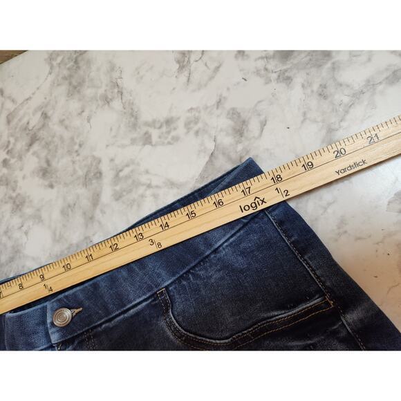 No Boundaries Juniors Plus Blue Pull On Super High Rise Skinny Jeans Size XXXL‎ - Picture 5 of 7
